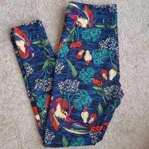 LLR leggings tropical print